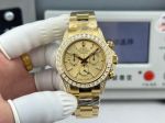 N Factory Rolex Daytona Dandong 7750 Movement 40*12.2mm 904L Steel All-Gold Watch